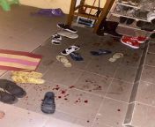 In Thaketa tonight, a terrorist group led by Min Aung Hlaing broke into a house and inhumanely, violently beat the people inside the house and arrested them for no reason. This is a picture of a drop of blood falling on the house after they were beaten.#M from www xxx picture comdia house