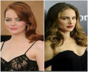 Would you rather Passionate sex with Emma Stone OR Hate fuck with Natalie Portman? from phd fuking tamil sex with auntie mama kulkarniushboo nude fuck bhabhi boob suck andxxx sexy photos bahut badi bur or bahut moti badi gand ki photosirl rape blood xxxin