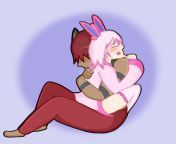 (OC) one of my first (and only) pieces of yaoi art i drew a few years back. (Gijinka) Sylveon x Incineroar. from 3d yaoi shotacon abp 49