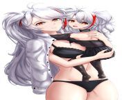 Mother and Daughter - Prinz Eugen and Little Prinz Eugen [by MusanixOfficiel] from png manus mother and daughter porn images 2019