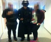 On Oct. 22, 2015, a masked man with a sword entered a school in Trollhttan, Sweden. Two students posed for a picture with the man, thinking it was a Halloween prank. In actuality, he had just stabbed two people and would go on to stab two more before bei from women nude prank in
