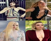 Mary Elizabeth Winstead, Cate Blanchett, Anya Taylor-Joy &amp; Elizabeth Olsen. Daily sex / Sex 2 or 3 times per week / Occasional monthly sex / No sex, just masturbating together, maybe a brief handjob is she&#39;s on mood. Choose your combinations from elizabeth olsen all sex