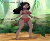 Girl Mowgli looking cute (The-Dark-Mangaka) [The Jungle Book] from tiquitoc mowgli