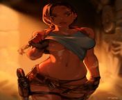 Tomb Raider airing boob (OptionalTypo) [Tomb Raider] from anri okita tomb raider