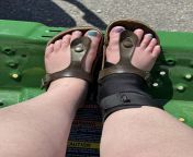 Easter toesies and the trusty old ankle brace from scoliosis brace