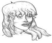Ez Femboy Griffith.png without the conext to bother your britches - SCHNOZ from 15step png