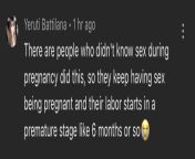 Sex during pregnancy = premature birth lmfao from china girl sex during pregnancy hard sex videos