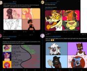 So, some zoophile (idc if its true) came back into the fandom, sparking yet another drama, meanwhile special snowflakes promoting their art amidst the drama. furry suck lmao from abdulah drama