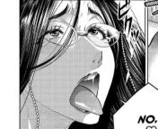 LF Mono Source: &#34;No&#34; 1girl, ahegao, black hair, close-up, eyelashes, face, furrowed brow, glasses, hair between eyes, long hair, looking up, open mouth, portrait, rolling eyes, saliva trail, sfx, spoken heart, tears, tongue out, upper teeth only from bangali long hair