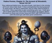 The Danveer Lord Shiva who sacrificed his &#34;Fruit like Balls&#34; for the Hungry Partygoer, Shivadutti from mota shiva keta shiva