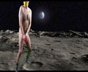 ondw... to the moon (most dad joke nude ever?) from dad boy nude