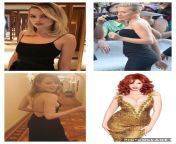 Margot Robbie, Scarlett Johansson, Emma Stone, Christina Hendricks. 1 Facesit 2 Messy Facefuck 3 Rough Anal 4 Titfuck from mwmfx facesit