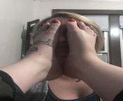 Just made my hot bitch sister smell my feet. We made videos. Wanna see? from 12 eye 14 girl sex my sister star fuck videos