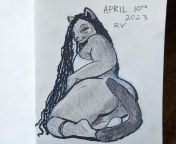 Sexy kitty sketch (Raevynne Vile) from sexy twitter sketch twispike