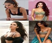Shag cleavage queen tournament round 6 Tara Sutaria vs Disha vs Katrina Vs Ananya from sexy tara sutaria videos
