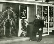Dr Rufus B. Weaver proudly displaying Harriet - his complete dissection of the human nervous system - the first of its kind. Harriet Cole had previously worked as a cleaner in his lab before dying of tuberculosis aged 35 from harriet sugarco