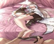 Travelers diary day 18: I finally reached her bed and taked off her high heels, i can finally worship her feet! (Ningguang) [Genshin Impact] from reached abc bed