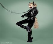 latex ponygirl from www latex ponygirl bondage suit torture woma