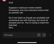 Guy pretends to be male savior while sexuality my rape saw post and now tells me I faked my rape. from jabardastiy rape hia