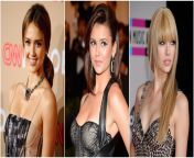 Would you rather.. (1) Ass to mouth with Jessica Alba and Nina Dobrev once a week, OR, (2) Anal sex with Taylor Swift once a 3 month&#39;s? from jessica alba fucking with her boy frienf