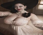 what do you think about Mal Malloy as lady dimitrescu? from mal malloy bbw