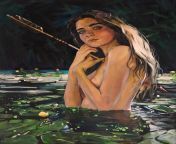 &#34;The Frog Princess&#34;, me - Oleksii Gnievyshev, oil on canvas, 2023 from oleksii makovetskyi