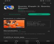Sonic Dash 2: Sonic Boom from rk play sonic boom