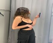 Teasing my bf while trying new clothes ????? from daring wife flashing pussy while trying new shoes