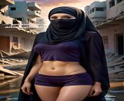 20 year old muslim woman wears a modern burka that reveals her cute belly button and thin waist. from sunny leone xxbfian 15 saal 16 esi muslim burka sex