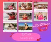 ? Valentines Day Video Bundle ? I found 7 other NZ creators and we put together some hot videos to make your Valentines day a bit more exciting? You get 8 full length videos for the price of 1! We have a mix of hot solo play and JOI. Sending on OF tonight from video awek tea live
