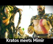 Kratos meets Mimir cut scene &#124; Kratos cut off mimir head cut scene &#124; God of War 2018 from mimir gan