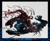venom vs carnage 1 cover from venom vs robin comic 35 pages