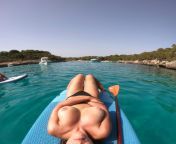 I dare other girls to do naked / half naked paddle board dares! [F] from merve yalçın naked