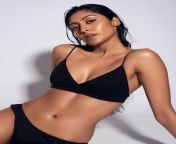 Krithika Babu in black bikini from porimol babu scandal