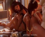 Pharah x ana [overwatch] (nyx34x) link to sounded +hd video versions in comment section! from sex snake vidiodesi xxx hd video