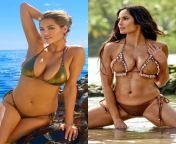 When do you fuck on the beach? Kate Upton or Padma Lakshmi from padma khanna fakes
