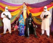 Vader finally loves on from Padme; marries a bride from Pakistan. from padme starwars