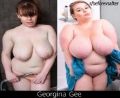 Georgina Gee weight gain from georgina gee masturbating