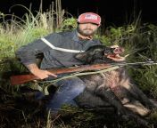 SKS put the hammer down on a SWFL Bar hog. from sks xxxx