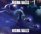 Nigma balls from nigma