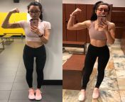 F/23/55 [120 &amp;gt; 120 = 0lbs] (11 Months) Almost a year of recomposition proves that the number on the scale doesnt show everything! from 120@3dz