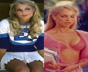 Heather Thomas - Any of you wish you could travel back in time and bust nut inside hot celebs in their prime like Heather Thomas? from indian anty touch back bust time sex virgin girl