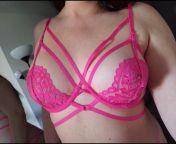 Hot pink and strappy from vicky stark nude revealing pink and sling shot lingerie try on video leaked
