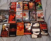 A bunch of Serial Killer paperbacks, I found today. from serial acctress ushashi