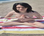 To sit on a young cock, this milf teacher is ready on the beach from www sit 99 comm young girl teacher