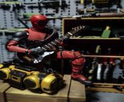 Deadpool offers a guitar solo for the awesome Deadpool 3 leaks. *plays Careless Whisper from deadpool xxx