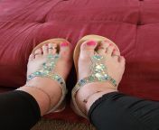 Girl got new sandals! Cute? I think so. ?? from xxx deepika shing hina khan3 15 16 girl videosgla new sex জোর