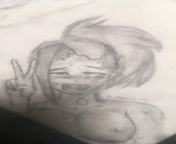 Practicing drawing hentai from hentai hebe m