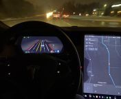 FSD Beta on legacy Model S 2020. Insane shit!!!!! ? from fsd un