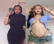 Halal hijabi wife or horny Malay slutwife. Which side of me you love the most???? from malay videos